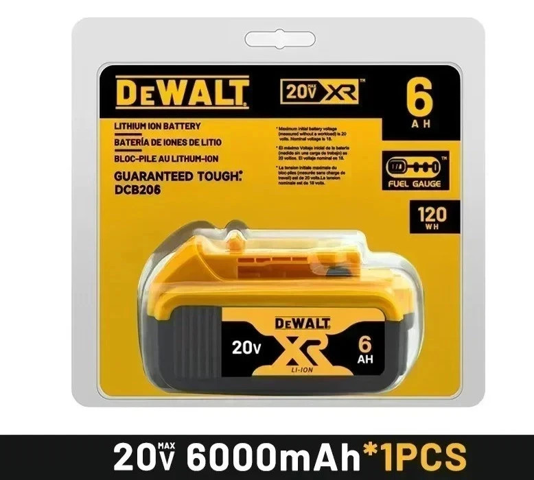 DCB206 20V Max Premium XR 6.0Ah Lithium-Ion Battery SAME DAY FREE US SHIP