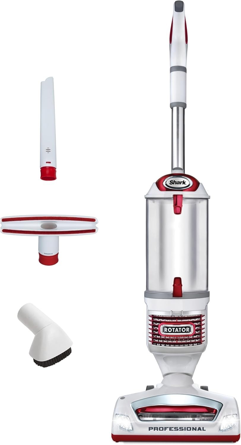 Shark Rotator Professional Lift-Away NV501 Bagless Upright Vacuum Cleaner – Red