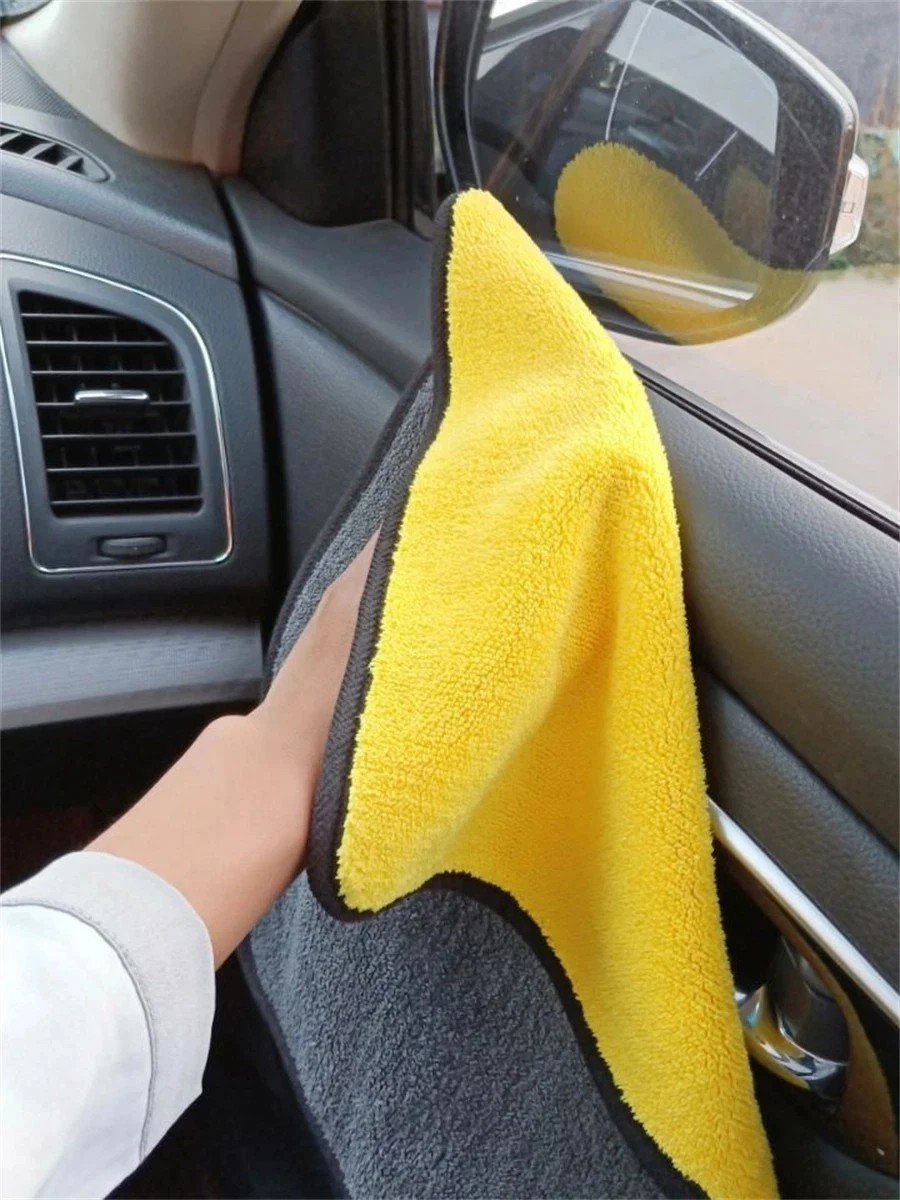 Microfiber Cleaning Cloth Car Wash Towel Drying Rag Car Polishing Detailing