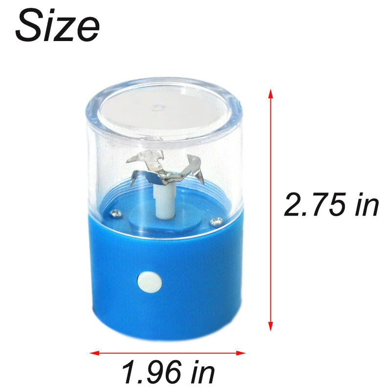 Electric Portable Auto Herb Garlic Grinding Crusher Machine / Rechargeable USB