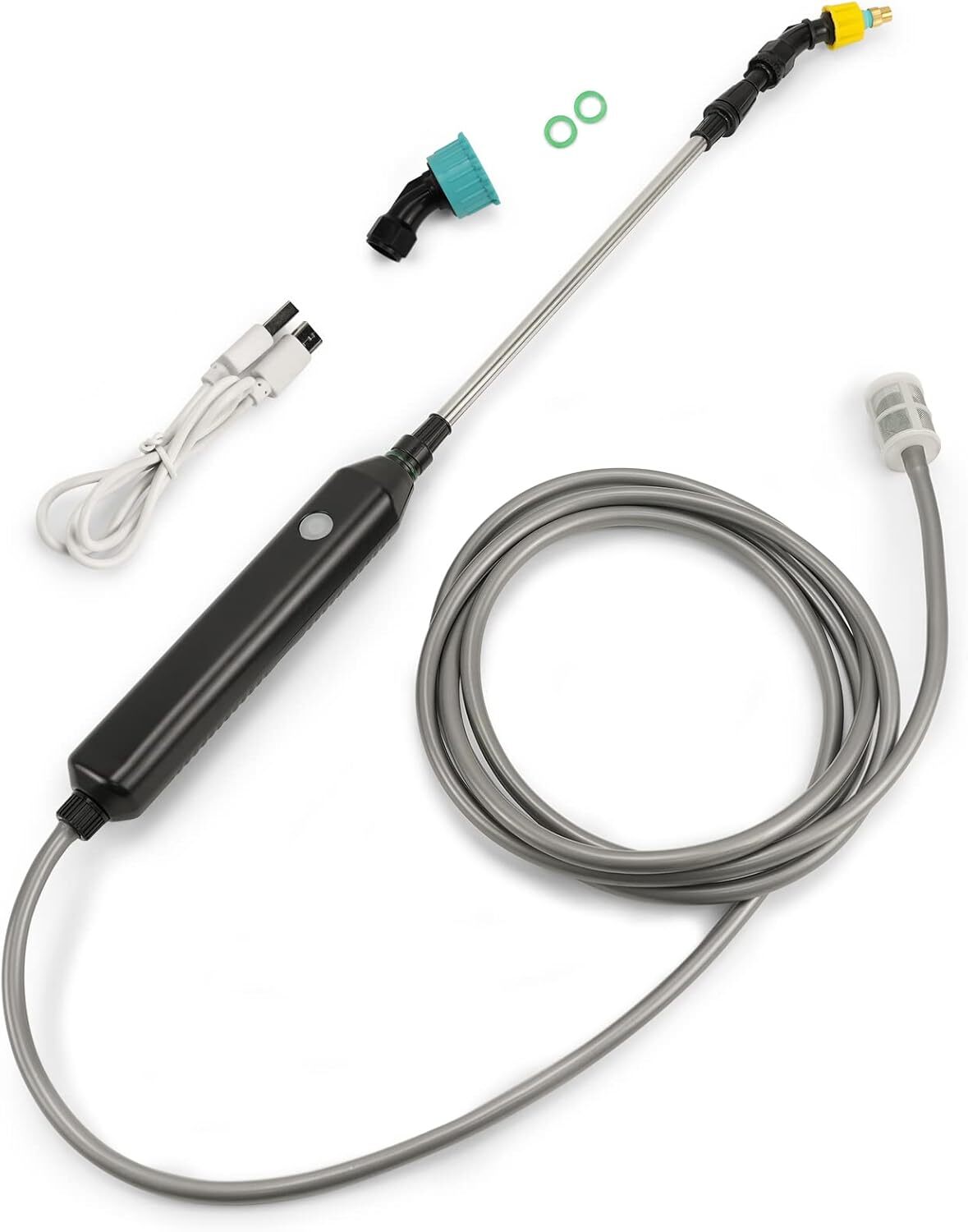 TOOVEM Electric Garden Sprayer Battery Powered Watering Wand Rechargeable