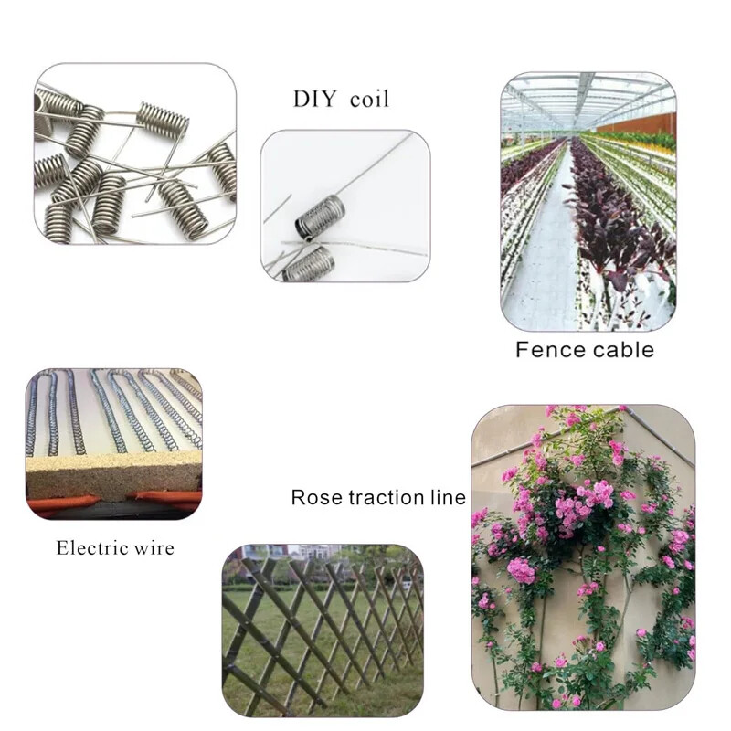 304 Stainles Steel Soft/hard Steel Wire Diameter 0.02-3mm Single Strand Lashing