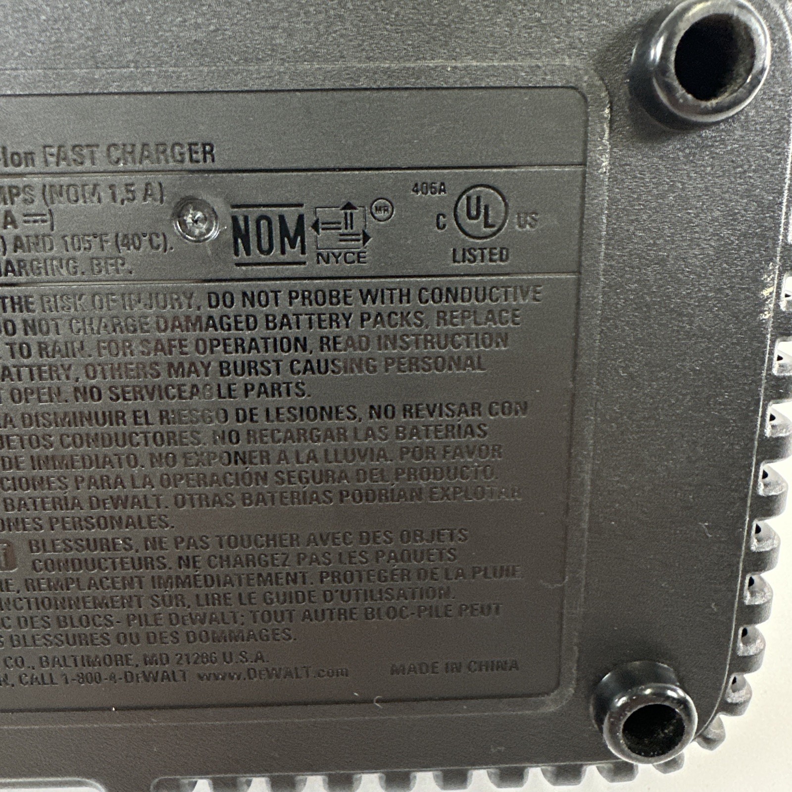 DEWALT DCB101 12V MAX 20V MAX Lithium-Ion Battery Charger Tested