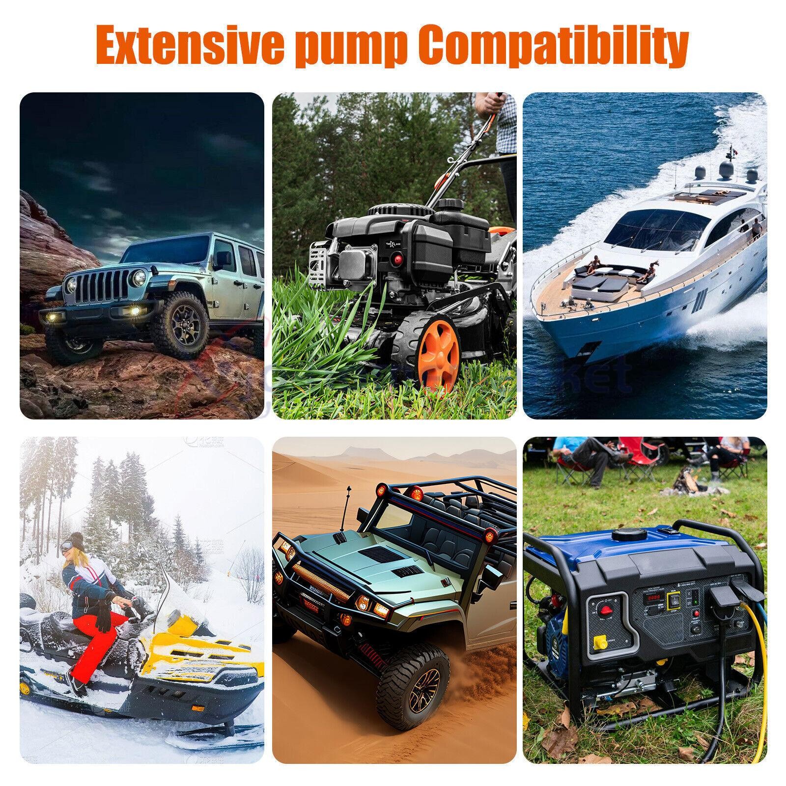 Battery Powered Electric Fuel Transfer Pump Portable Gas Oil Liquid Pump
