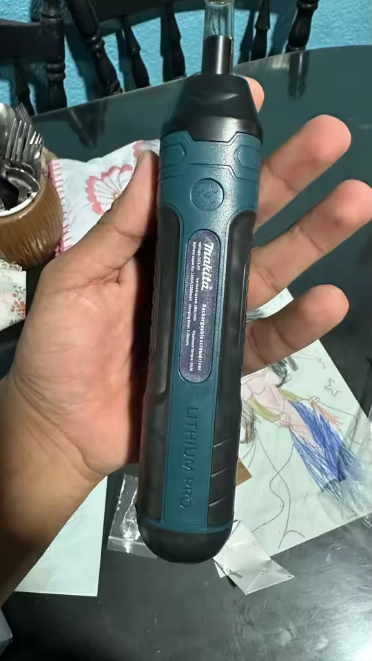 Makita Cordless Electric Screwdriver 1300mah Rechargeable Adjustment Power