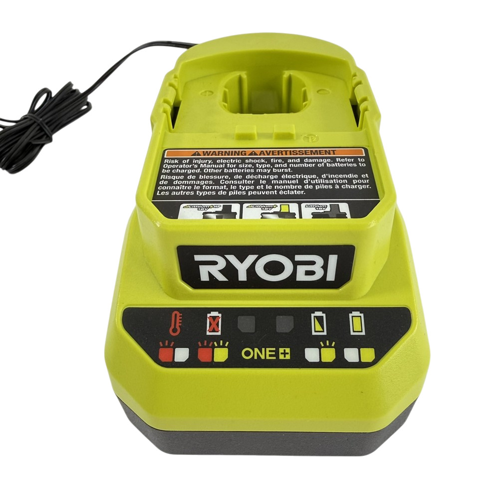 Ryobi MINT 18v Lithium Ion One+ Genuine OEM 18Volt Battery Charger PCG002 Tested