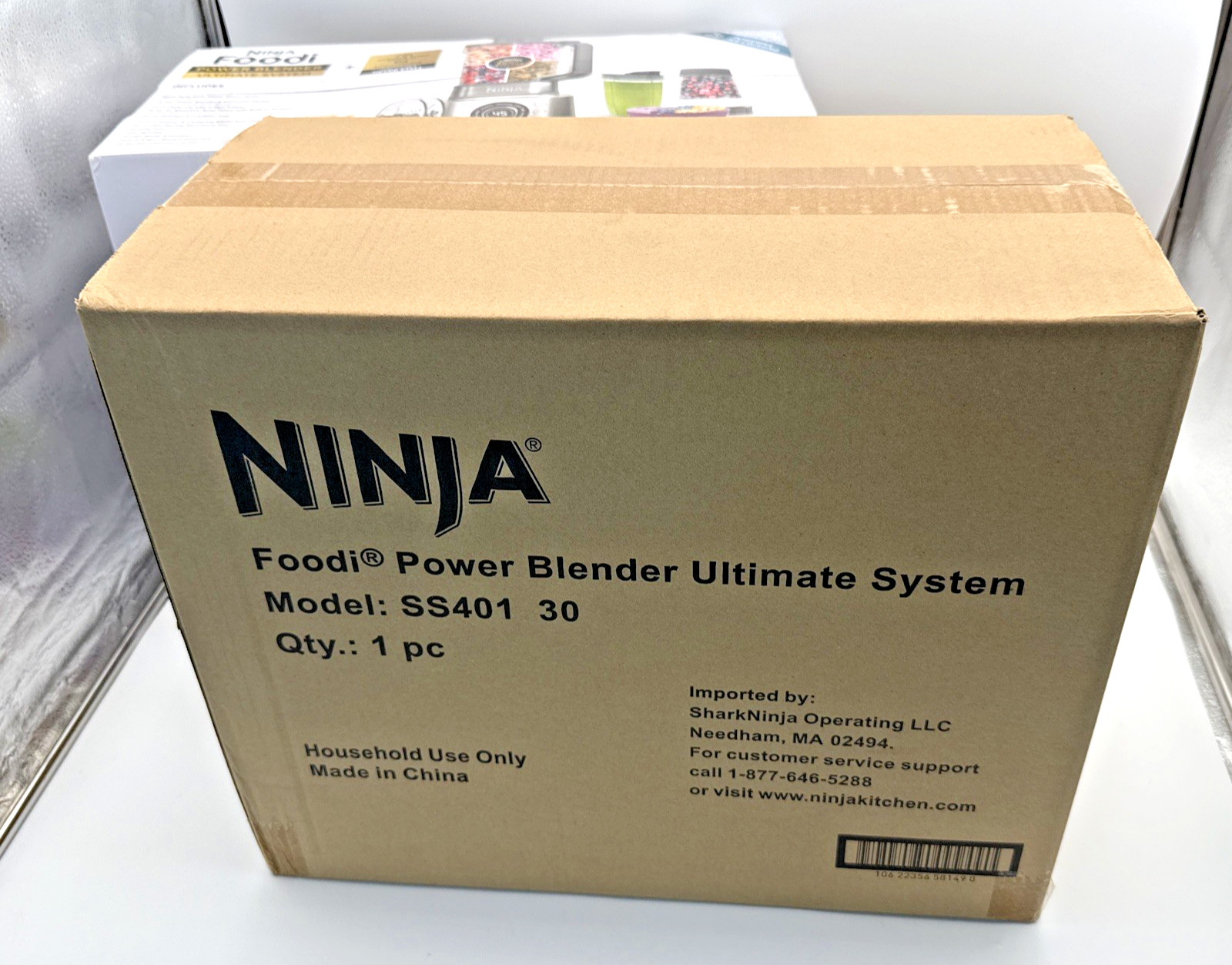Ninja Foodi Power Blender Ultimate System with 72 oz SS401 (New Factory sealed)