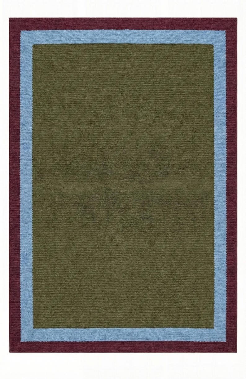 Antique Scandinavian Swedish Kilim Wool Handmade Rug Boho Flat weave Area Rugs