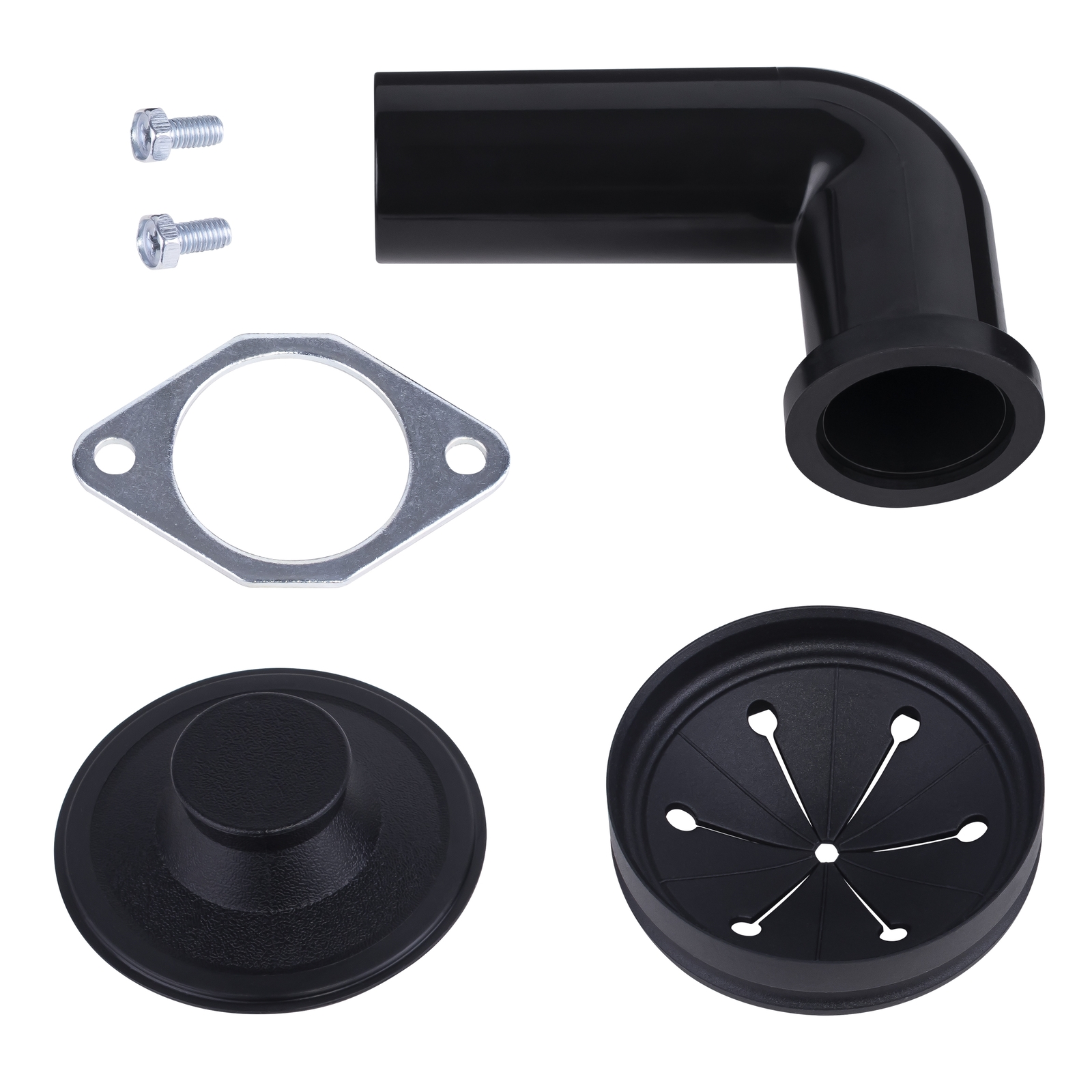 Waste Maid 1/2 HP Continuous Feed Garbage Disposal with Cord, Anti-Jam & Compact