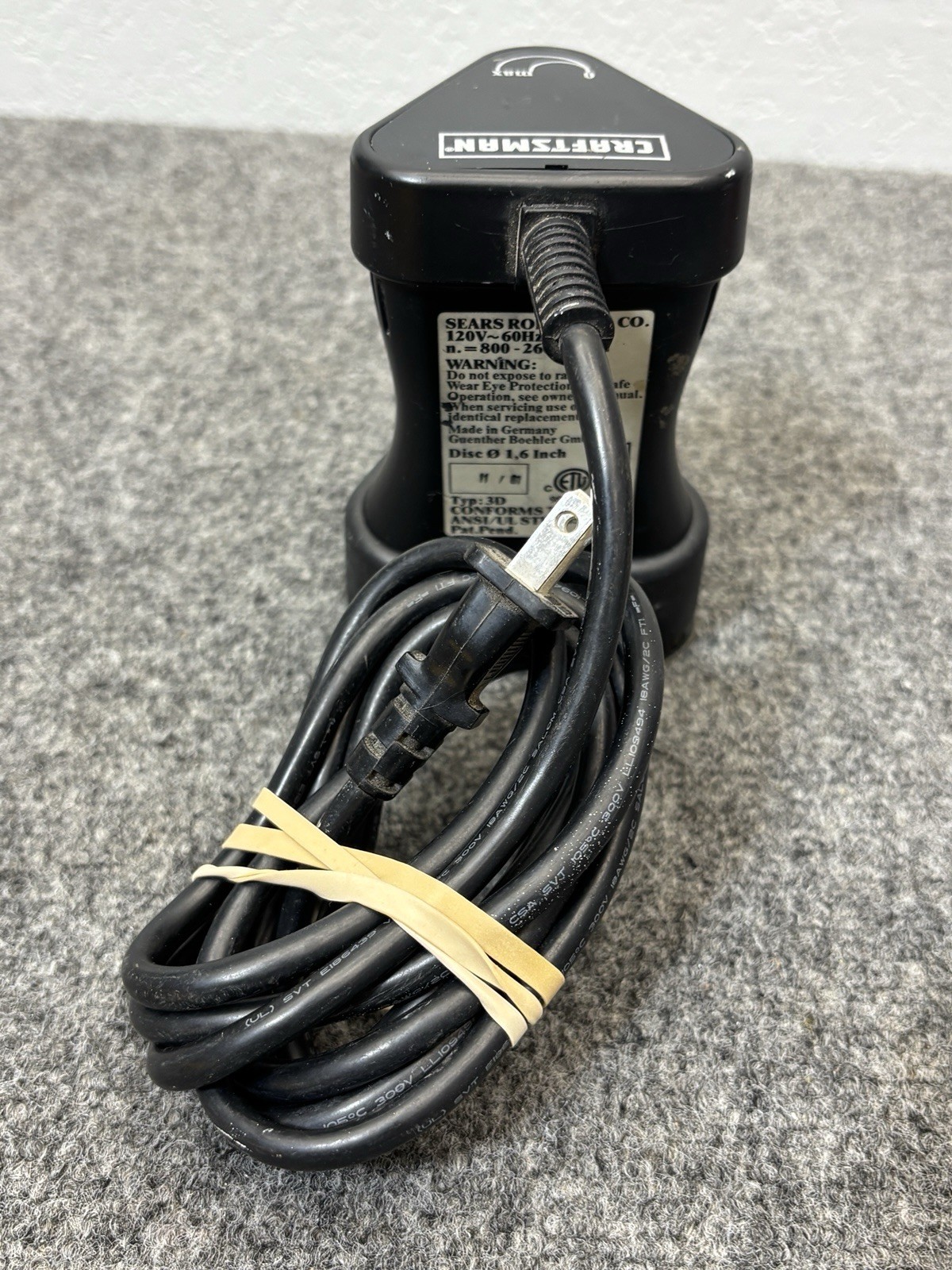Craftsman 3D Sander Variable Speed