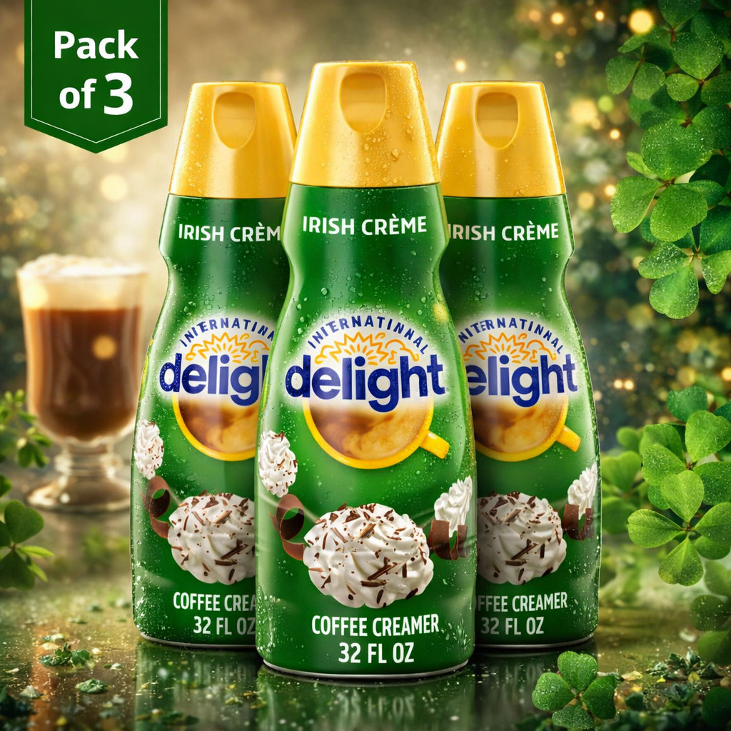 International Delight Irish Creme Liquid Coffee Creamer 32 oz. 3 Packs