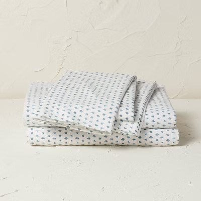 Printed Cotton Percale Sheet Set – Opalhouse designed with Jungalow