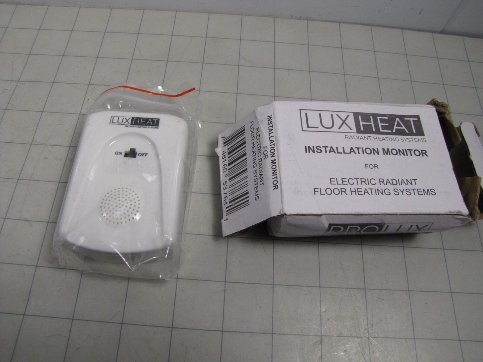 LuxHeat Installation Monitor for Electrical Radiant Floor Heating System NEW