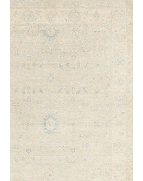 6 x 8.11 ft Hand Knotted Chobi Rug