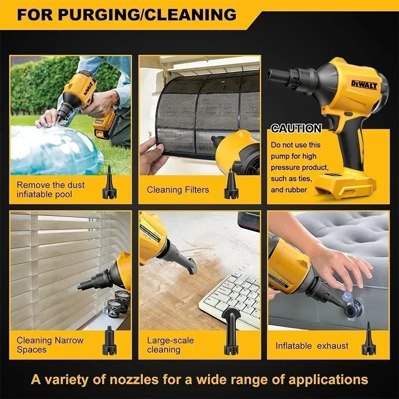 Dewalt Cordless Air Blower Brushless Dusting Machine Electric Dust Blower