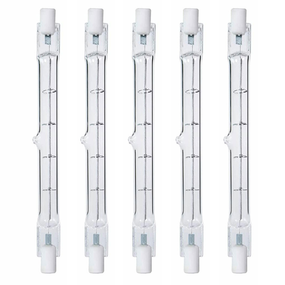 Halogen Light Bulb 120V 500W 500 Watt J Type T3 R7S 118MM Double Ended 4.6inch^^
