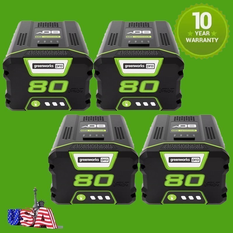 80V For Greenworks Pro 8.0Ah Lithium-ion Battery 80V GBA80250 GBA80600 2601302