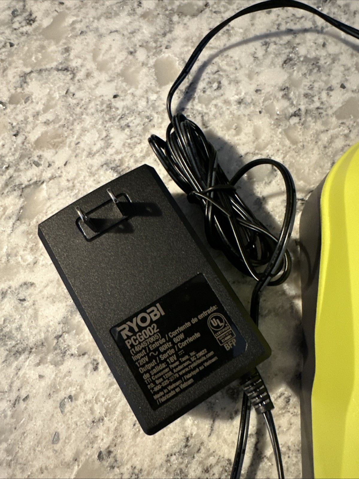 Ryobi PCG002 18V ONE+ Lithium-Ion FAST Battery Charger OEM