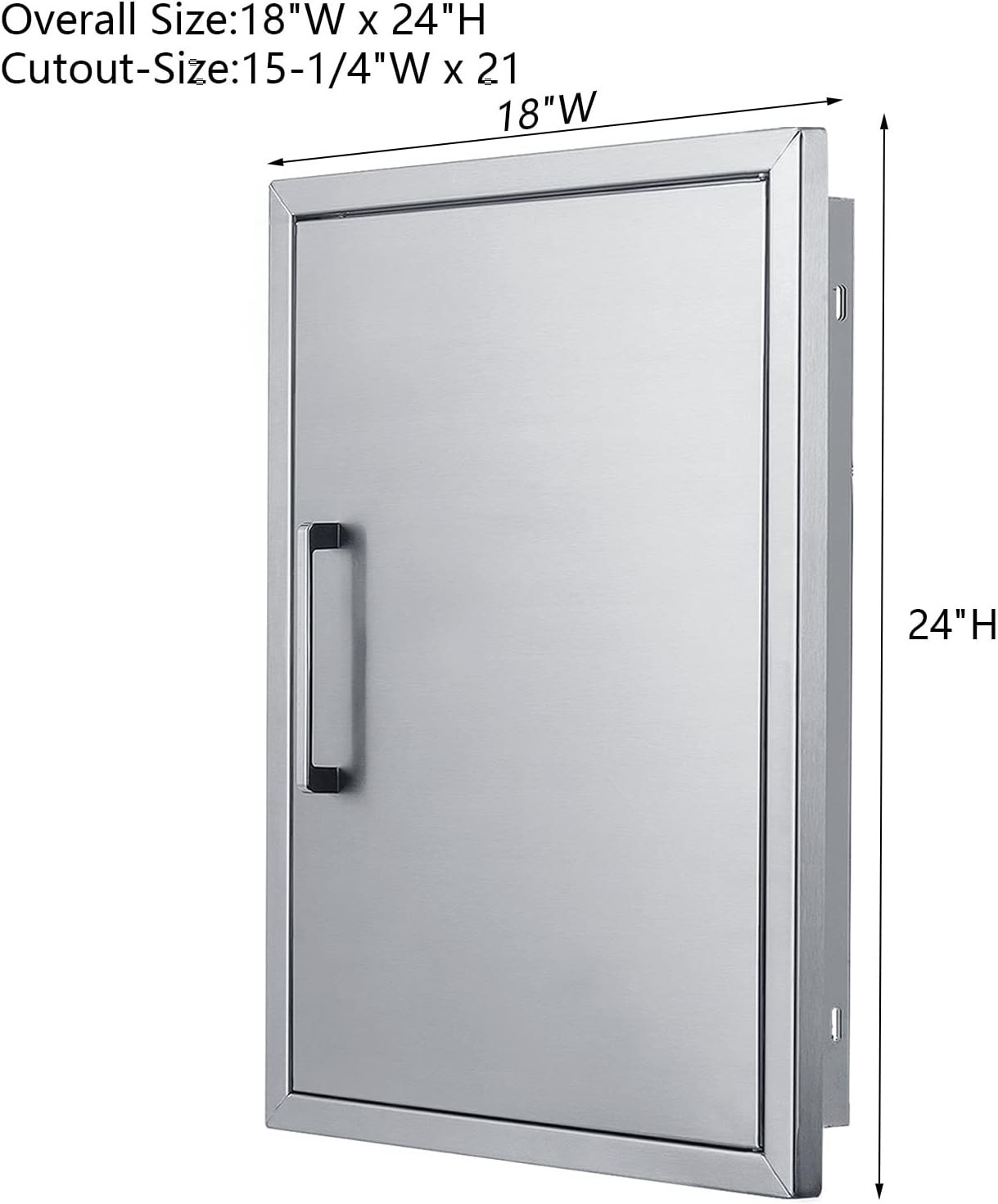 NEW BBQ Access Door 33 Sizes Outdoor Kitchen Drawer BBQ Island Stainless Steel