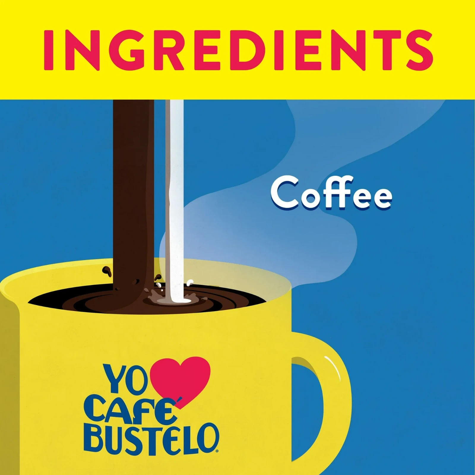 Cafe Bustelo, Espresso Style Dark Roast Ground Coffee, 10 oz Can (Pack of 3)