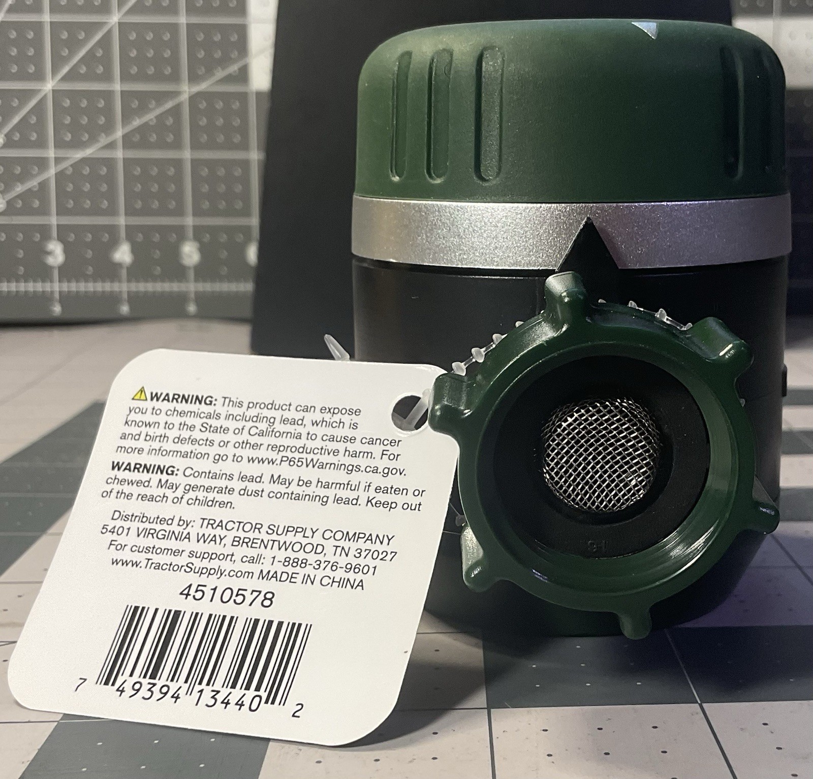 GroundWork Mechanical Water Timer ABS Plastic Green ~ 8 Separate Settings ~ NWT