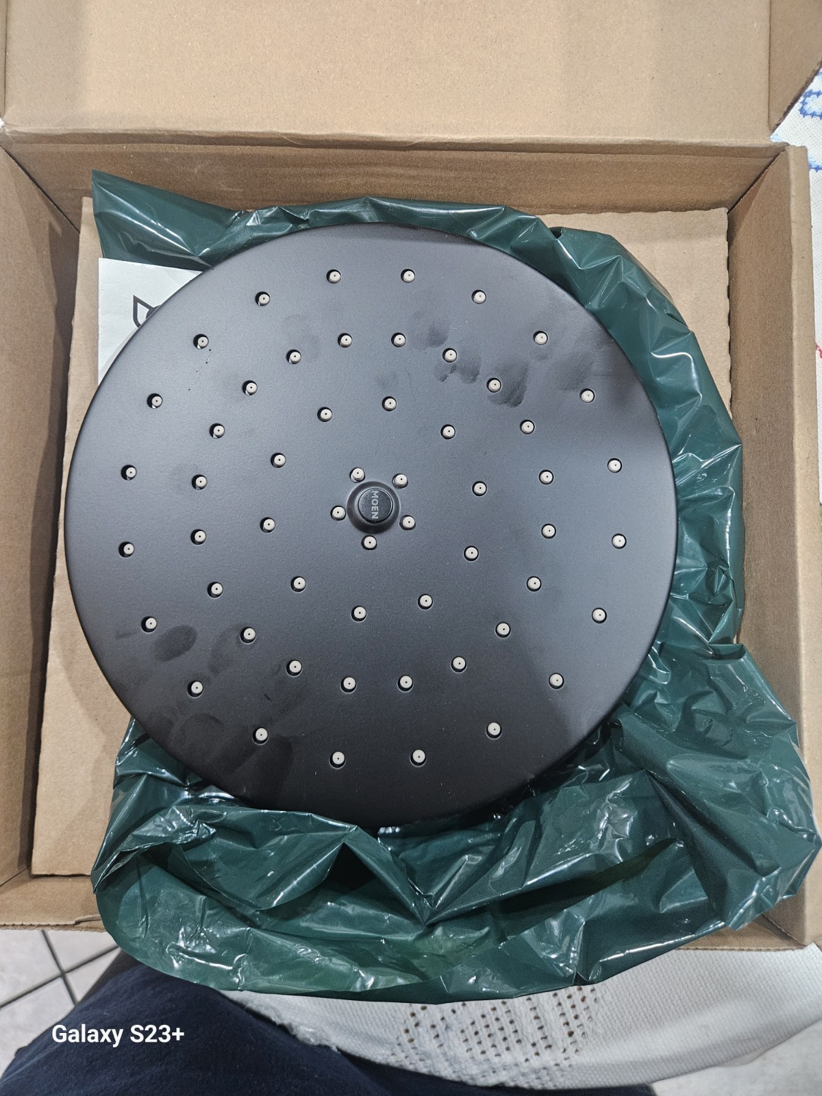 MOEN S112EPWR One-Function 10″ Diameter Spray Head Eco-Performance Rainshower in