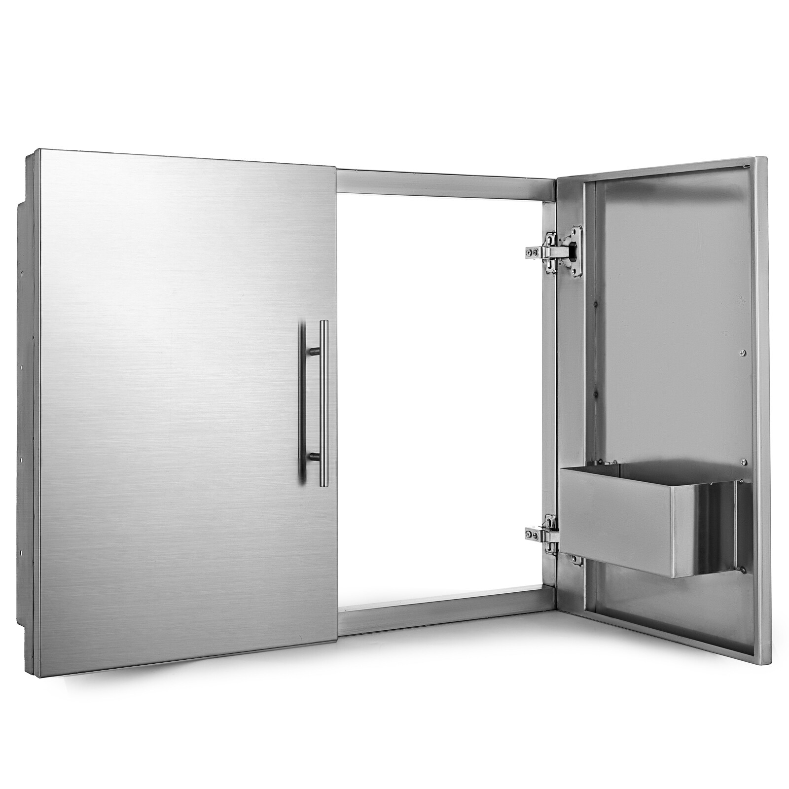 VEVOR Outdoor Kitchen BBQ Island Components Stainless Steel Access Door Drawer