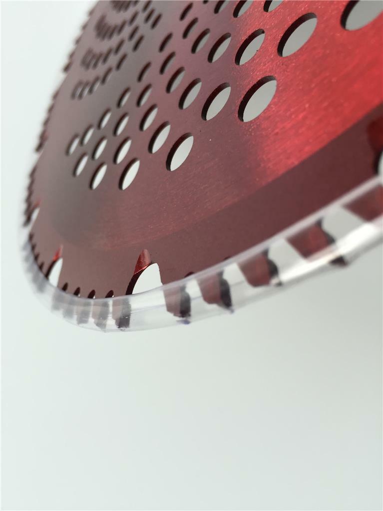 1 Blade 8″-56t “red RAZOR” RENEGADE BLADE® carbide brush cutter blade 203mm