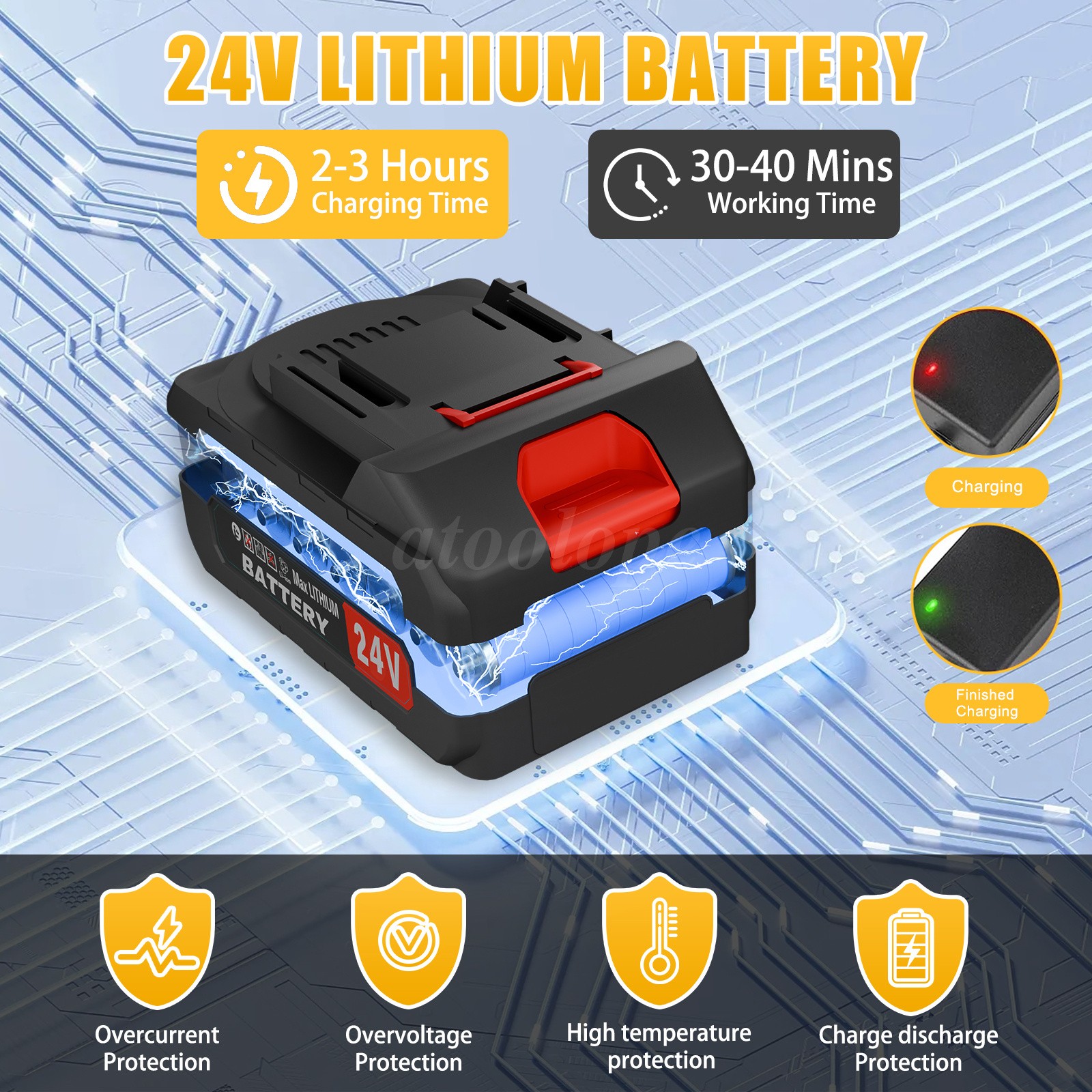 Cordless Brushless Angle Grinder 16800RPM 12V Mini Handheld Polish Grinding Tool