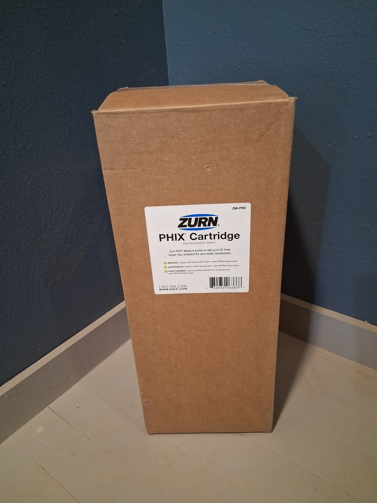 Zurn Z9A-PHIX Green Turtle Under-Sink Acid Neutralization System