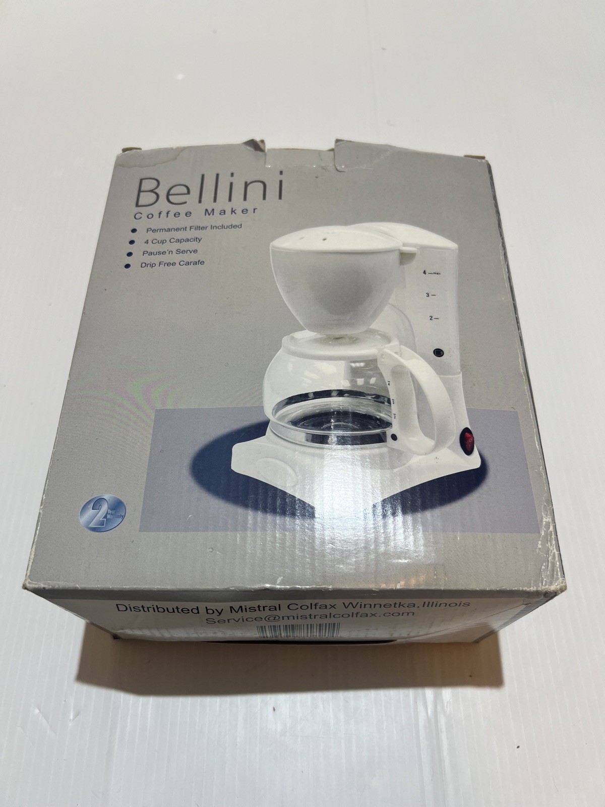 Bellini 4 Cup Cofee Maker CM-01