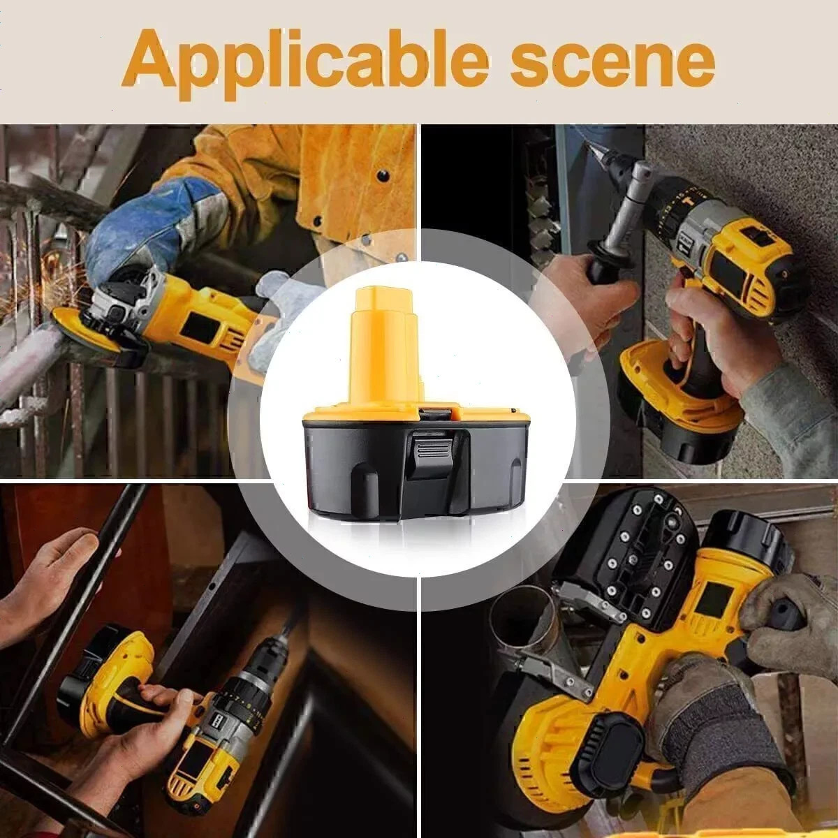 2PACK 18V For Dewalt 18 VOLT XRP Ni-MH 7.0Ah Battery DC9099 DC9096 DC9098 NEW