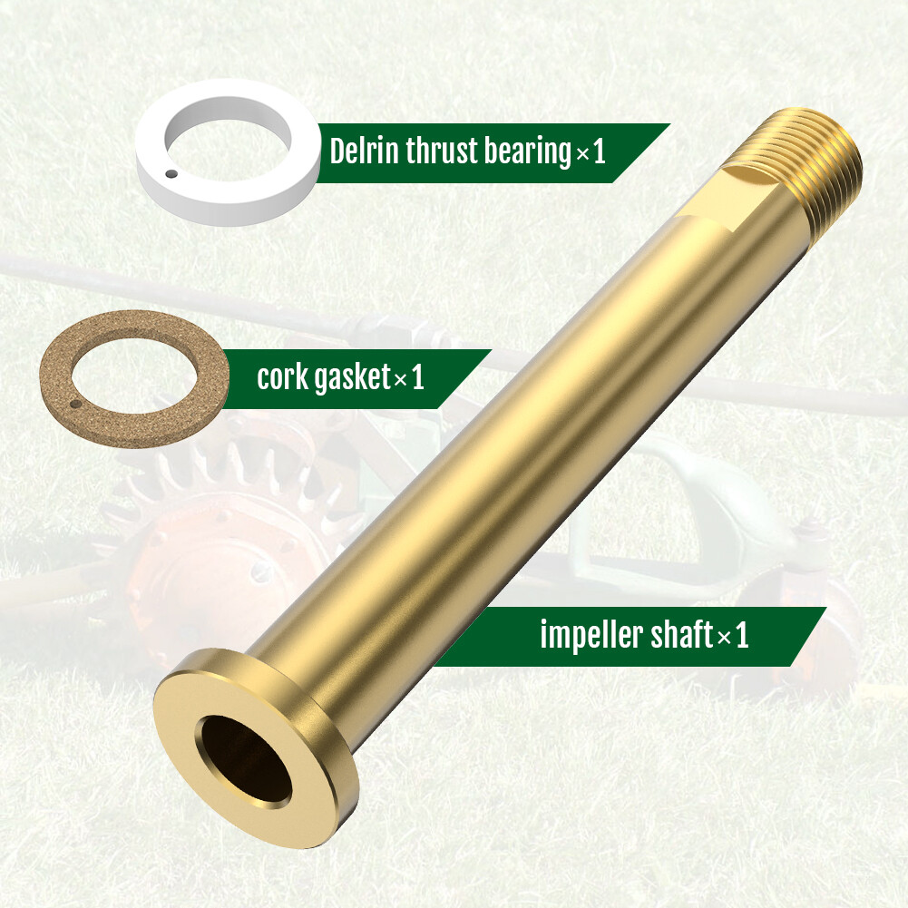 National Walking Sprinkler Impeller Shaft S1100 w/ Bearing,Gasket for Kees A5 B3