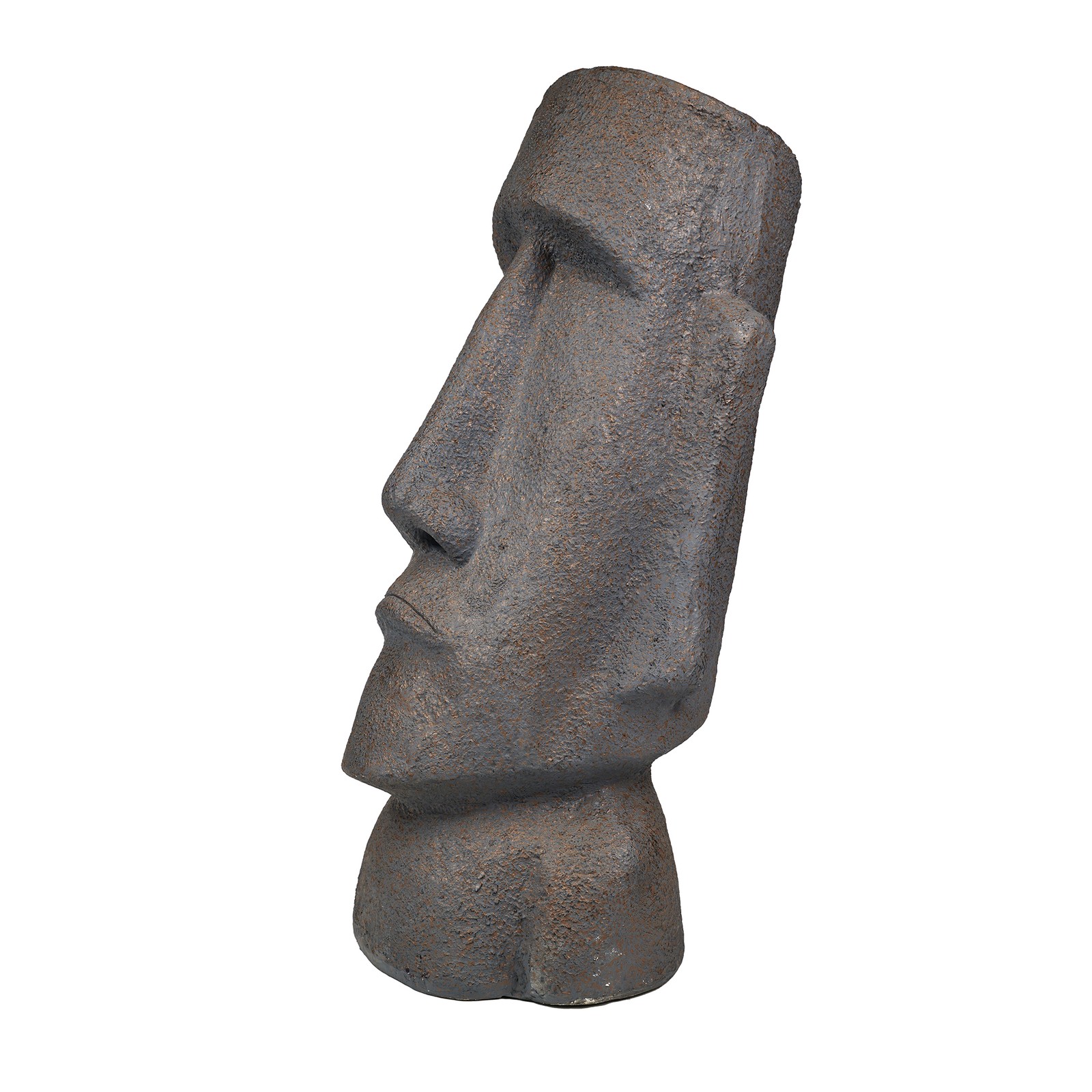 35IN H Easter Island Head Resin Garden Statue Garden Yard Decor