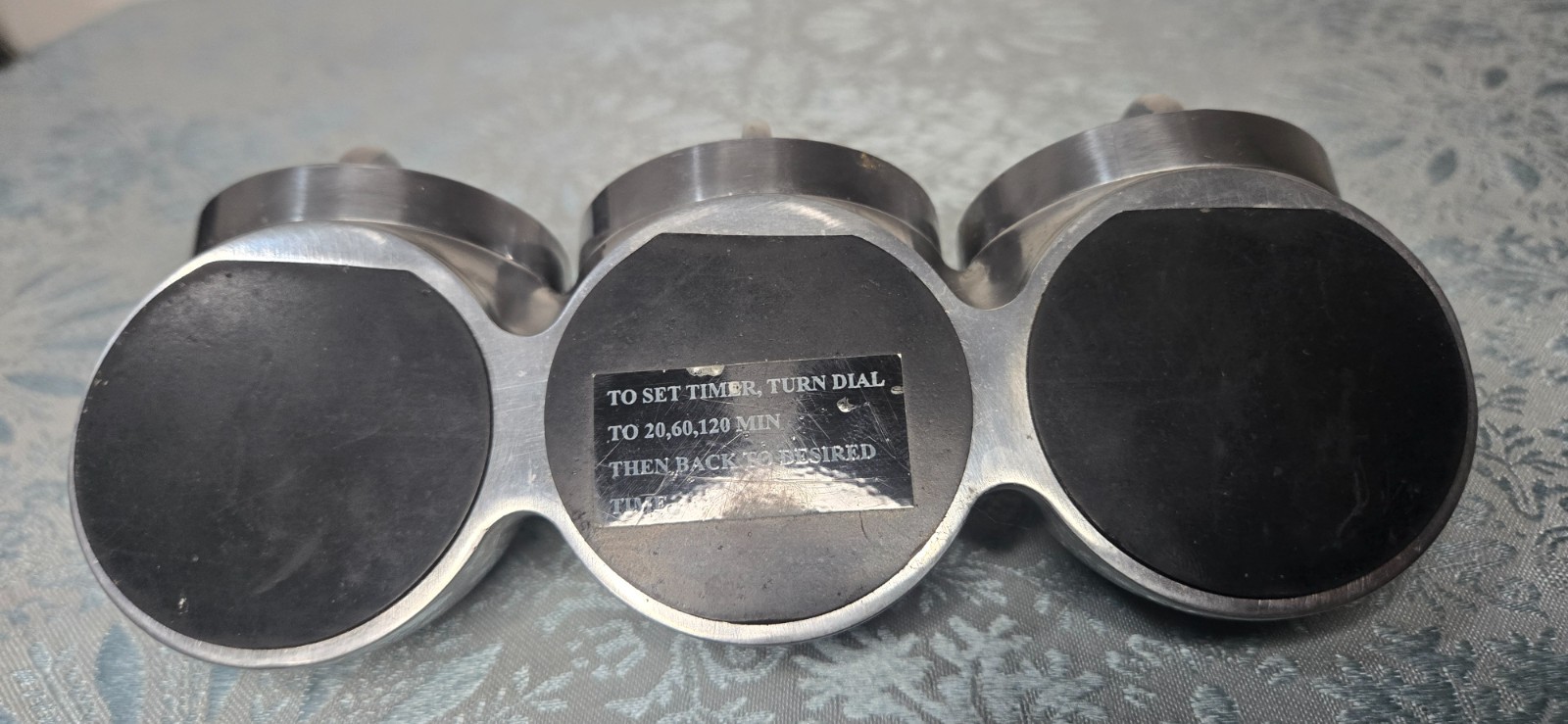 Bengt Ek Designs Sweden Triple Timer 120/60/20 Minute MCM Aluminum Timer 04-0184