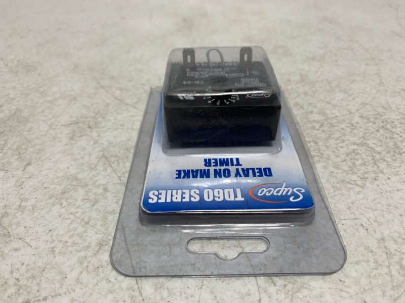 Supco TD69 Delay On Make Timer 19-250V AC/DC 1A 6 Sec-8 Min