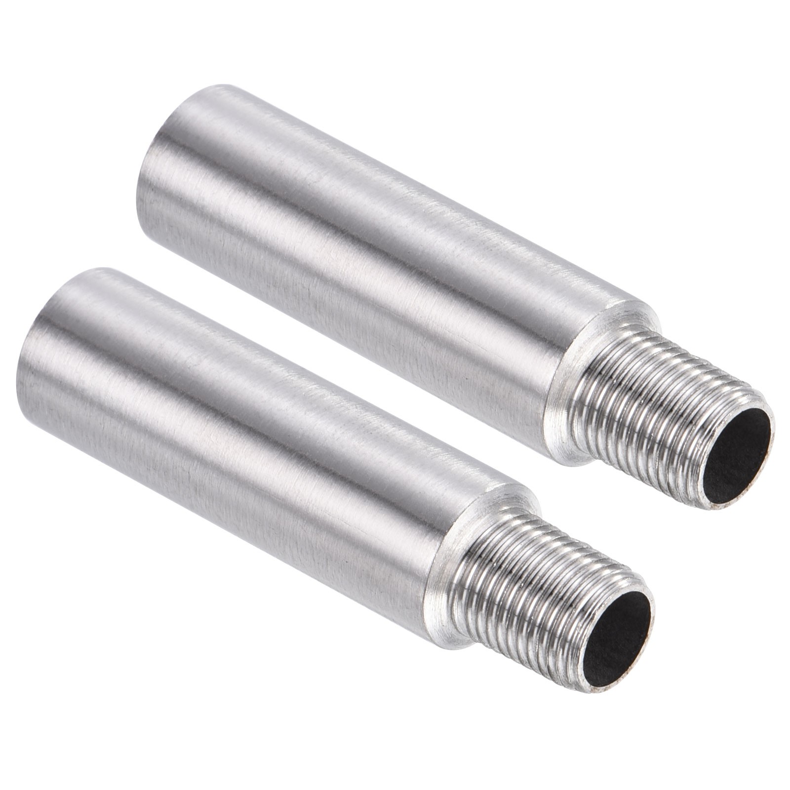 2PCS Shower Head Extension Arm 304 Stainless Steel G1/8 Male to Female 50mm