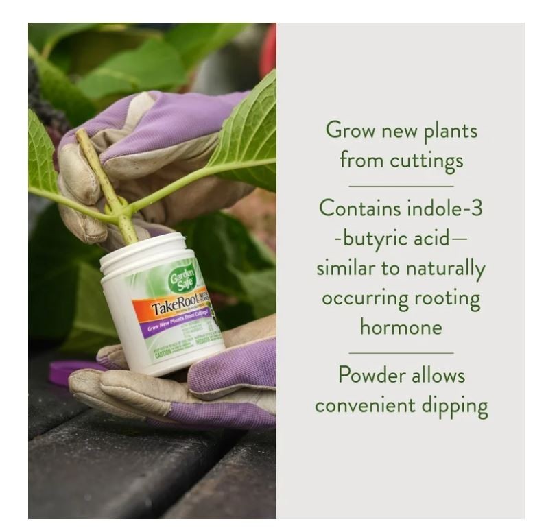 2 Pack Garden Safe Takeroot Rooting Hormone, New Plants Growth Powder – 2 Oz