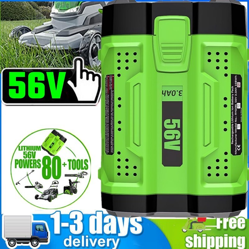 New 56V 3.0Ah Lithium Battery for EGO 56V 2.5Ah BA1400T BA1400 BA2240 BA1120 US