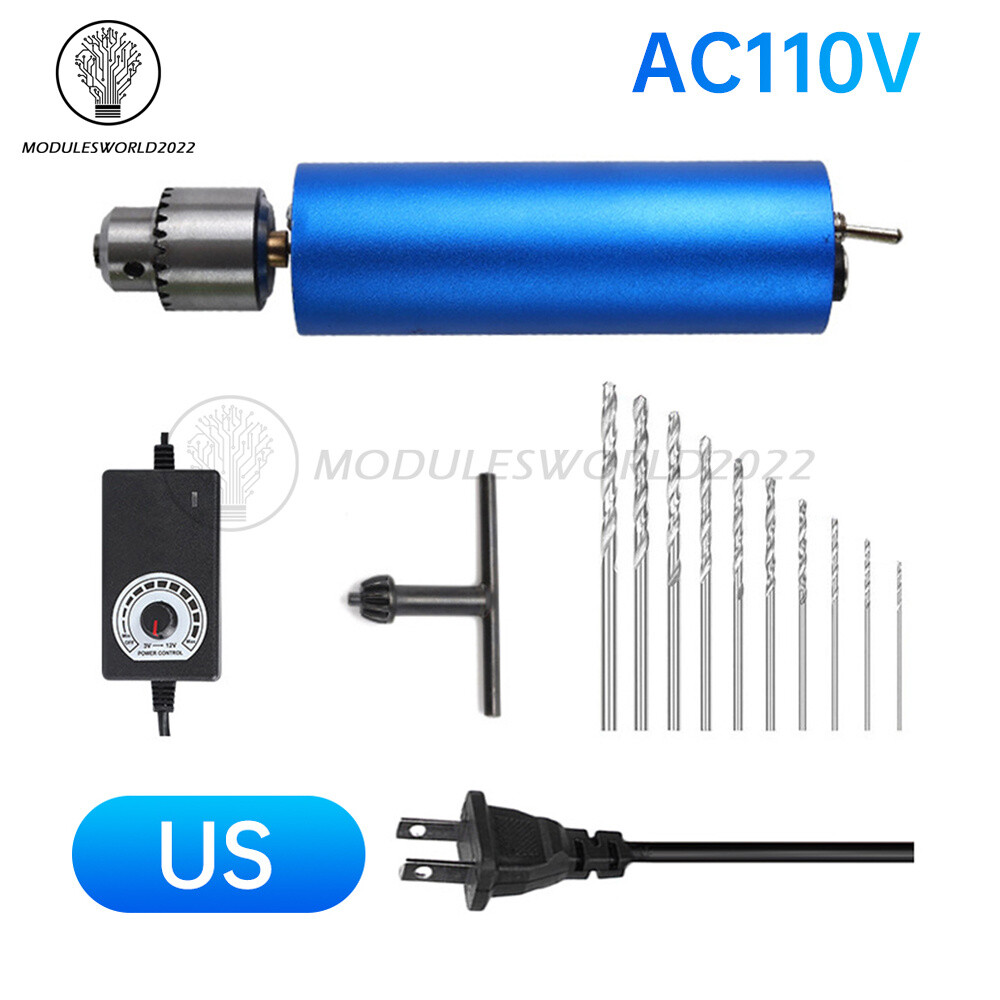 Handheld Mini Metal Electric Grinder Polishing Engraving Stepless Speed Control