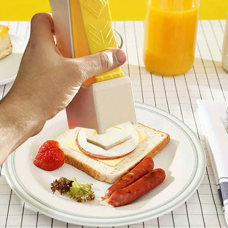 1PC One Click Yellow Cheese Butter Cutter Slicer Stainless Steel Kitchen Cutting