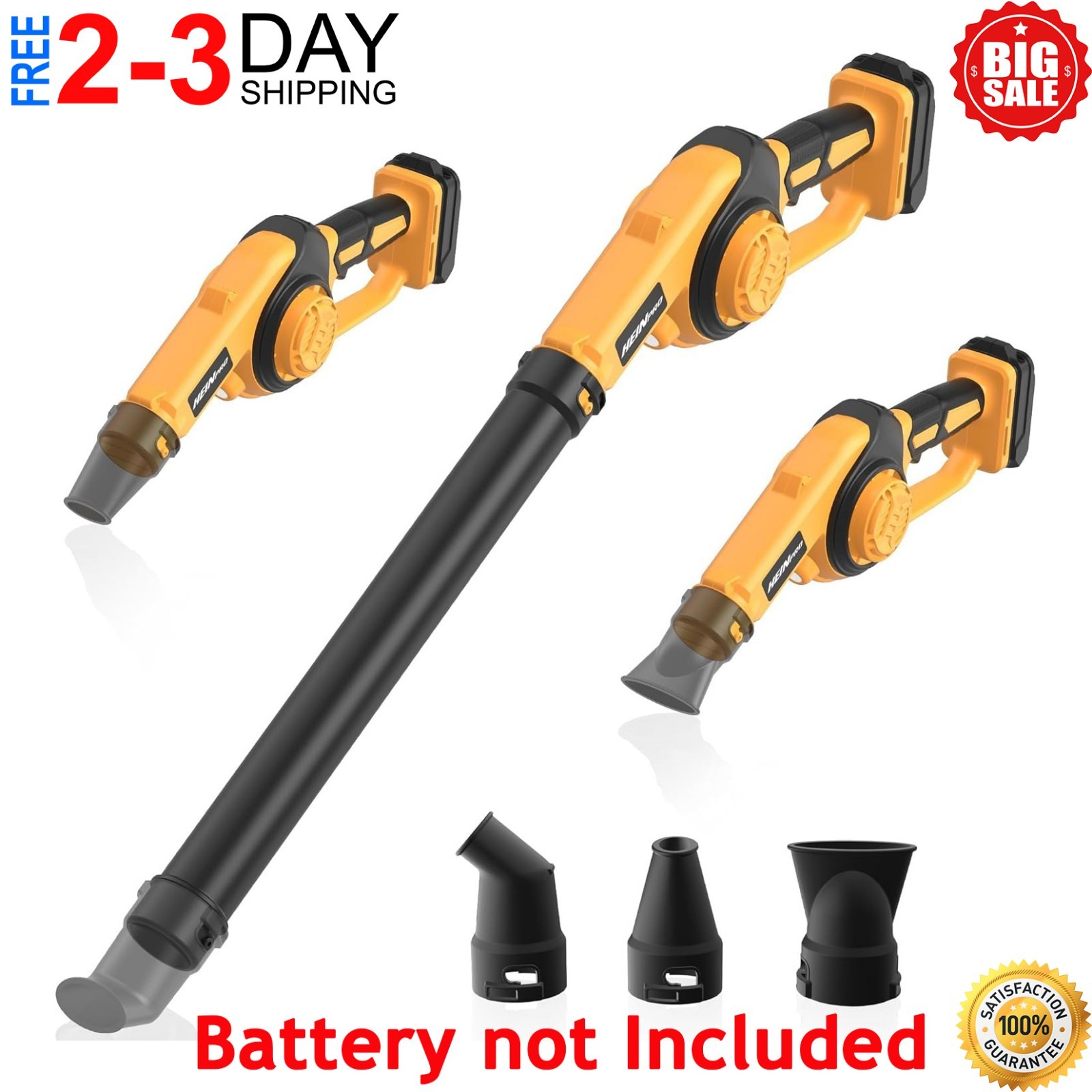 Cordless Leaf Blower Compatible with Dewalt 20V Max Battery Up to 200MPH Small E