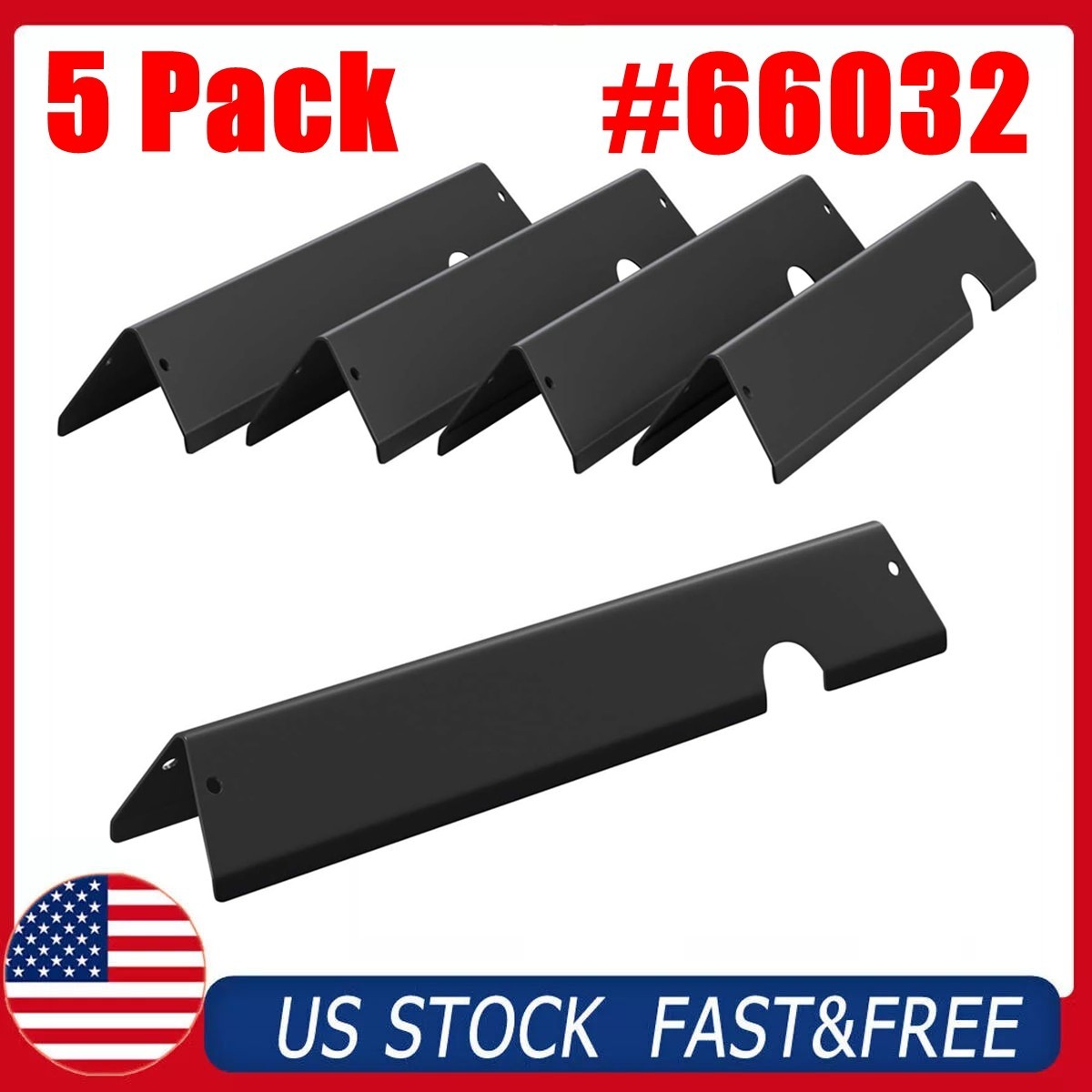 5 Pack For Weber GS4 Genesis II 300 Series #66032 66795 Flavorizer Bars 17.1″