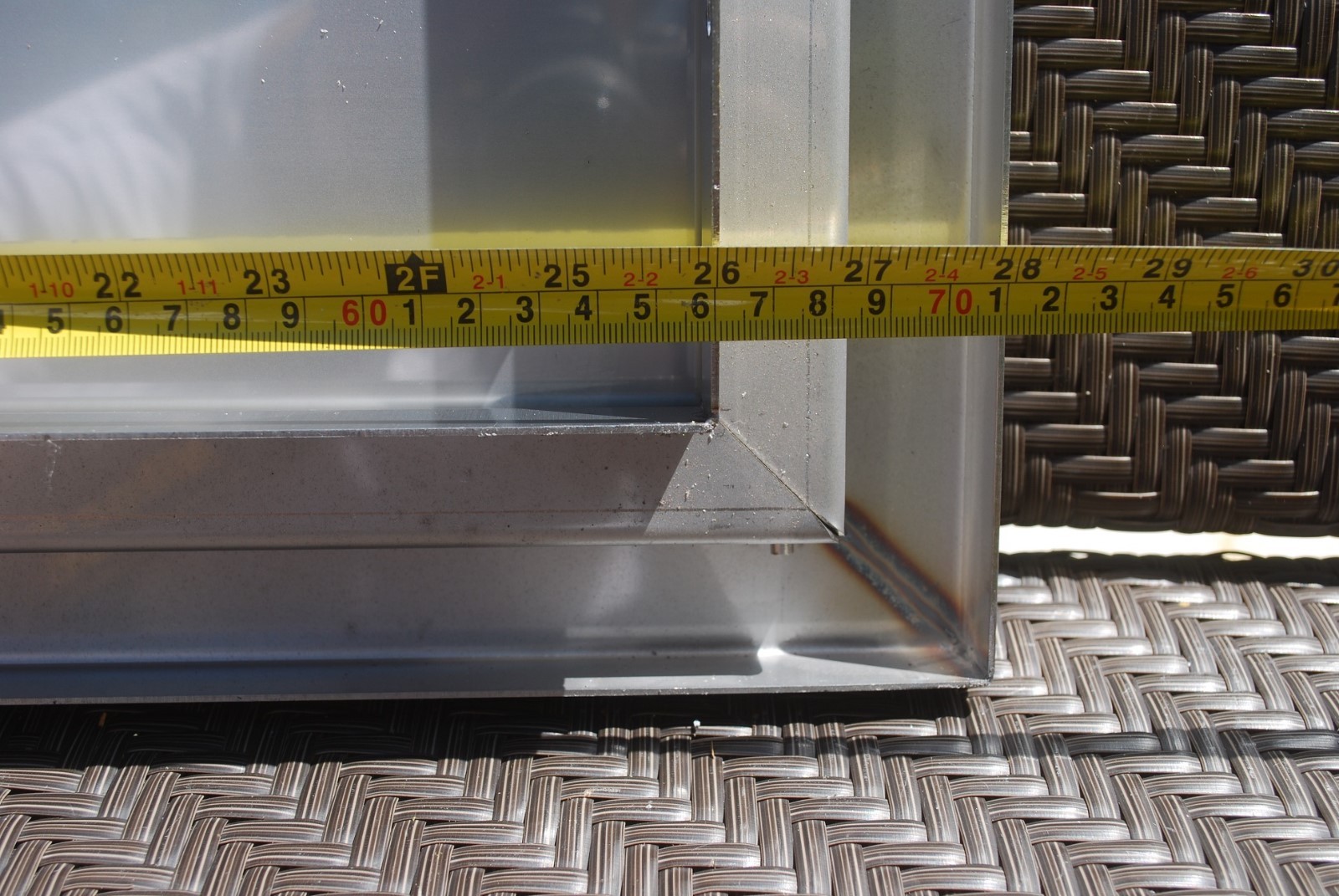 26″ DOUBLE WALLED ACCESS DOOR 16 GAUGE OUTDOOR BBQ 304 STAINLESS STEEL BEST QUAL