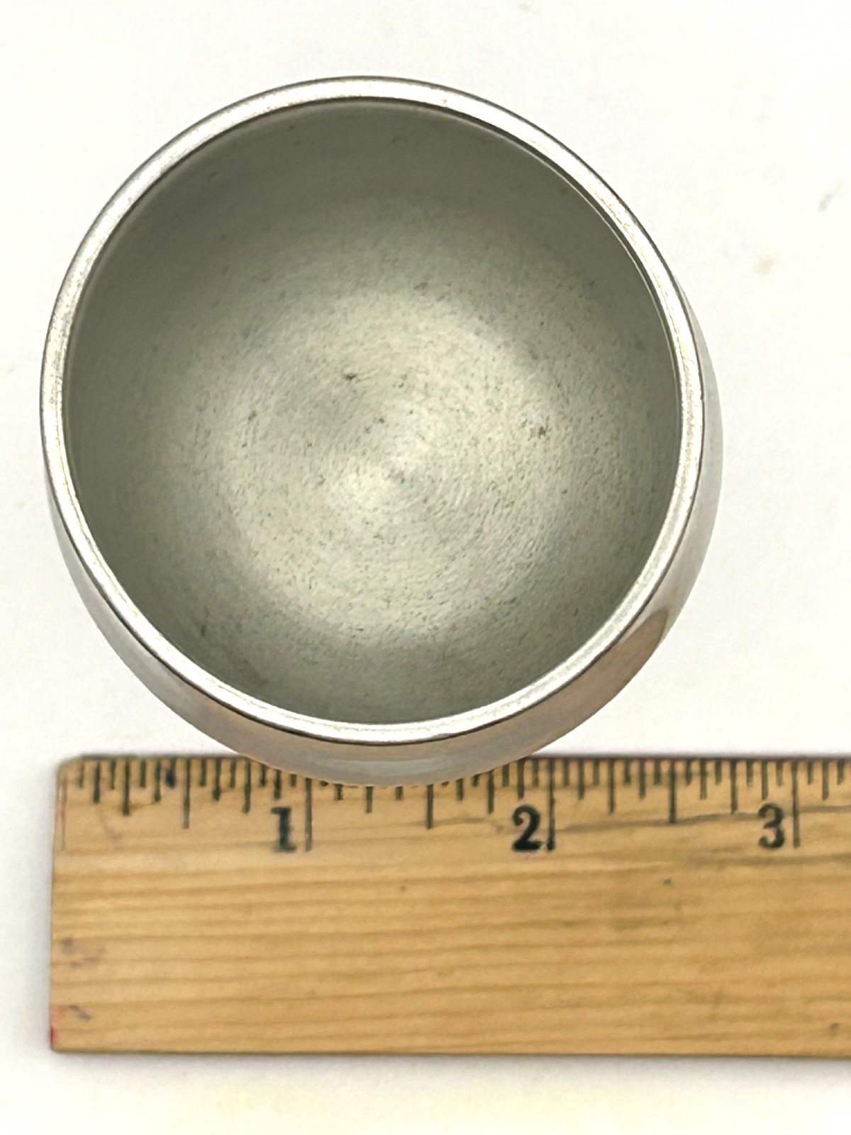 Vintage Selangor Pewter Goblet Cups Set of 2 Malaysia Small Wine Cups