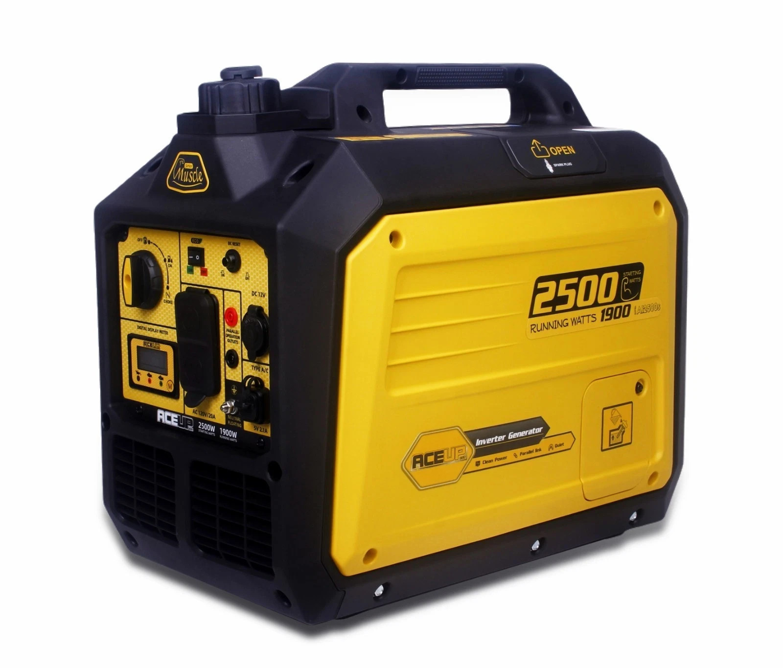 Aceup Energy Generator List 1200W 1500W 2300W 2500W 4350W 4000W 4500W 8000W