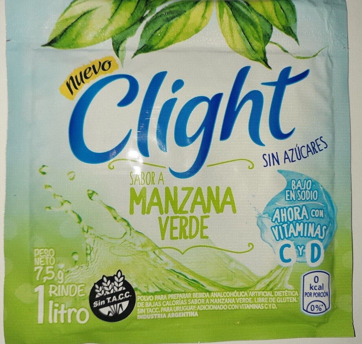 Clight No Sugar Needed Makes 1 Liters Of Drink Mix 7g From Mexico