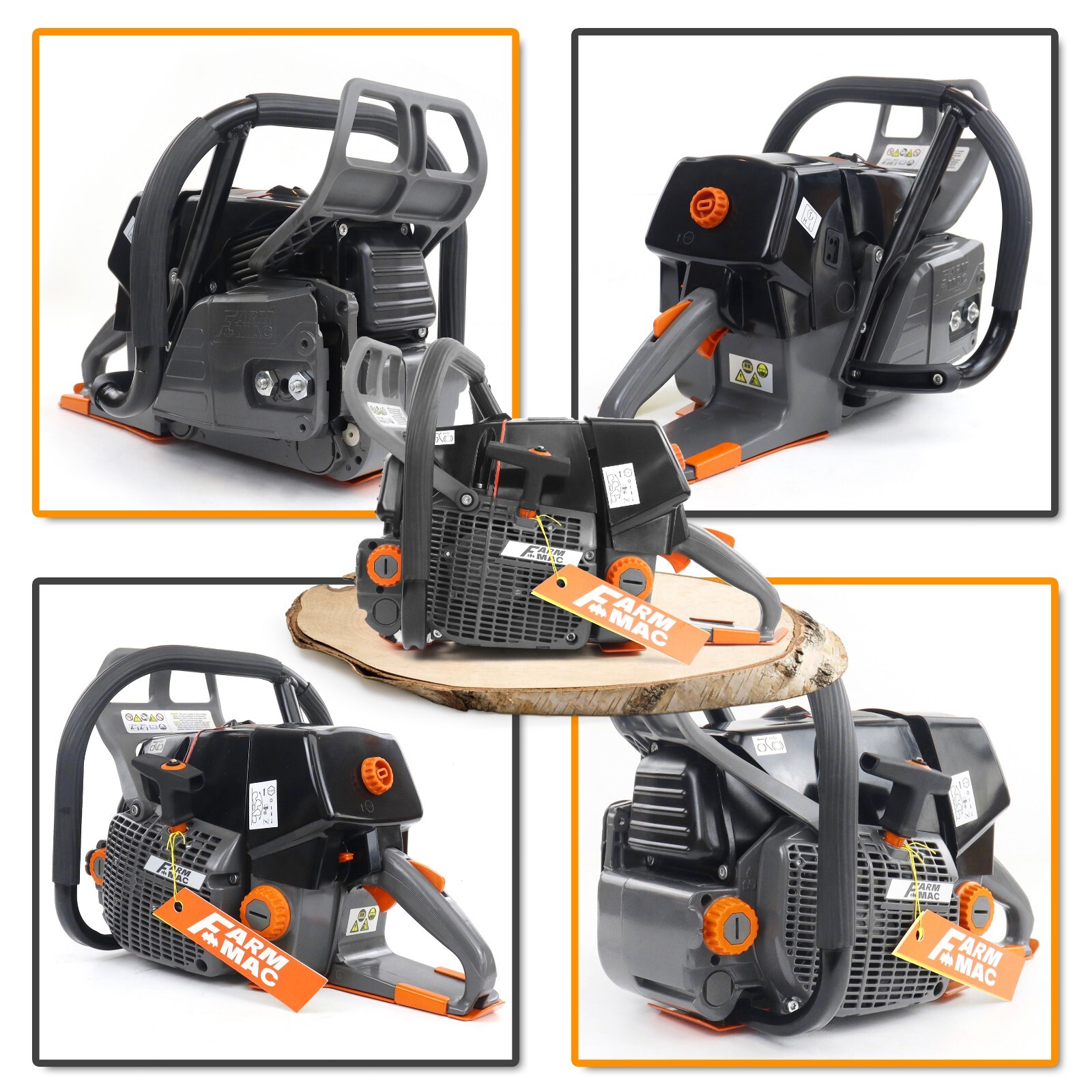 92cc Pro Gas Chainsaw with 42” Bar Chain Compatible with MS660 For Milling Tree
