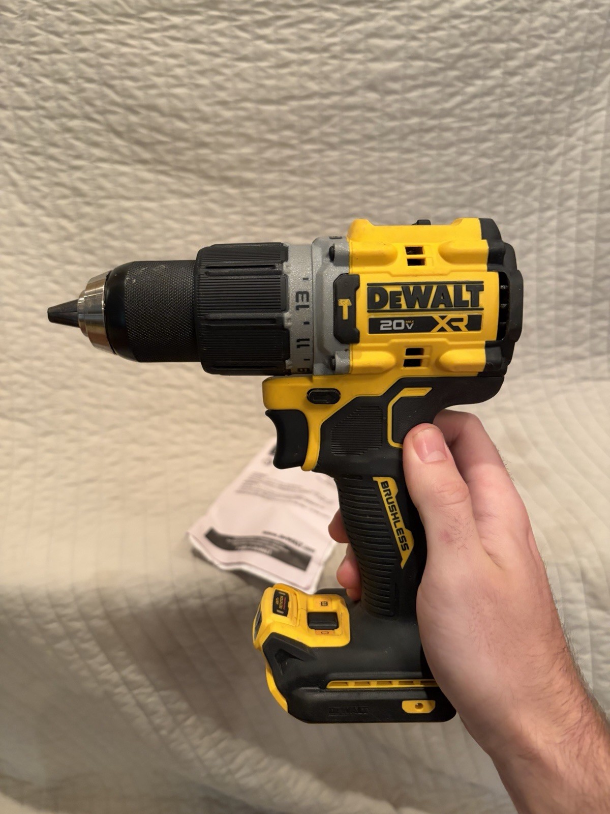 DeWalt DCD806 20V Max XR Brushless Cordless 1/2″ Hammer Drill Tool Only