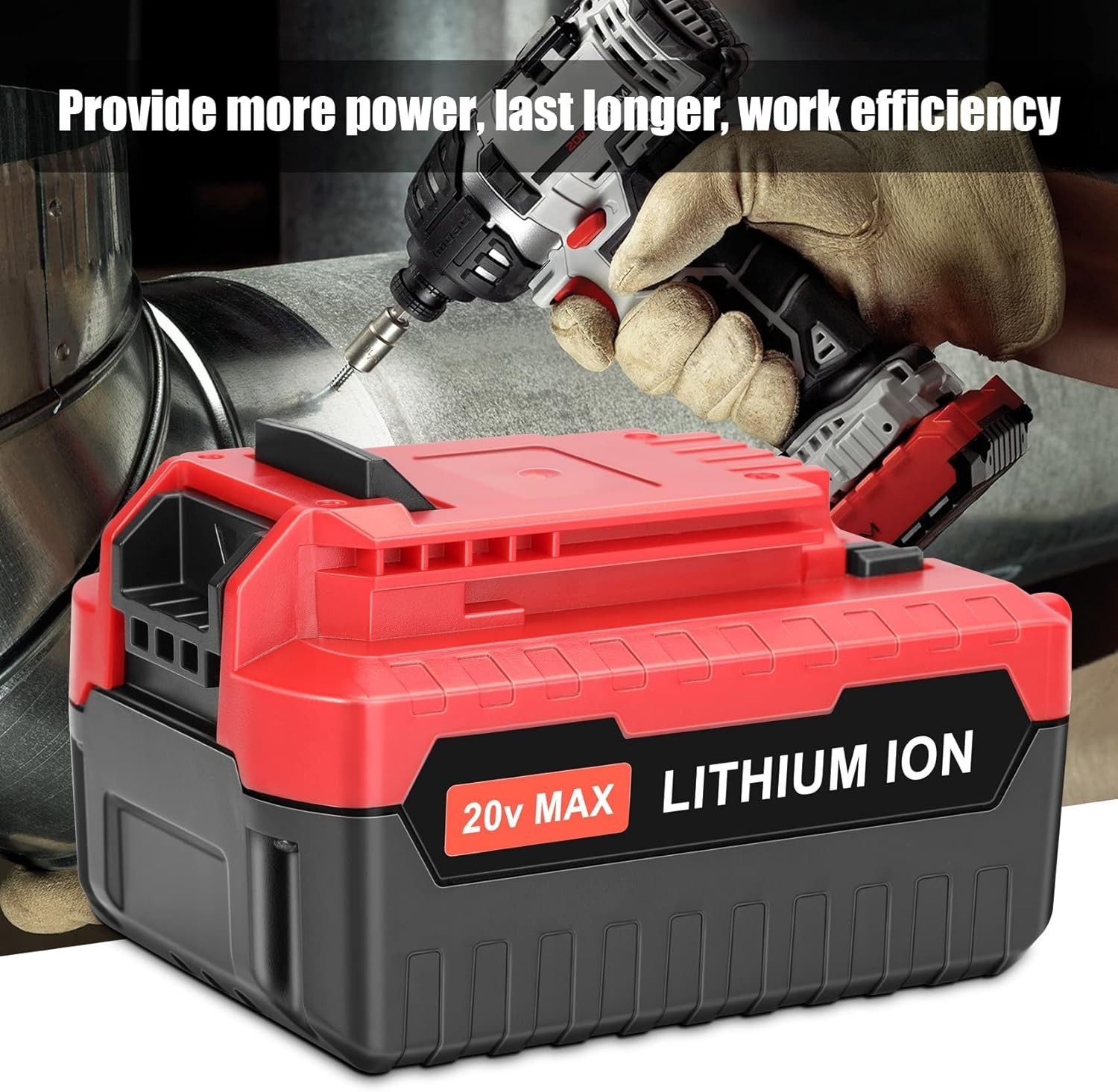 2PACK for PORTER CABLE 20V 20 Volt Lithium Battery /Charger Max PCC680L PCC685L